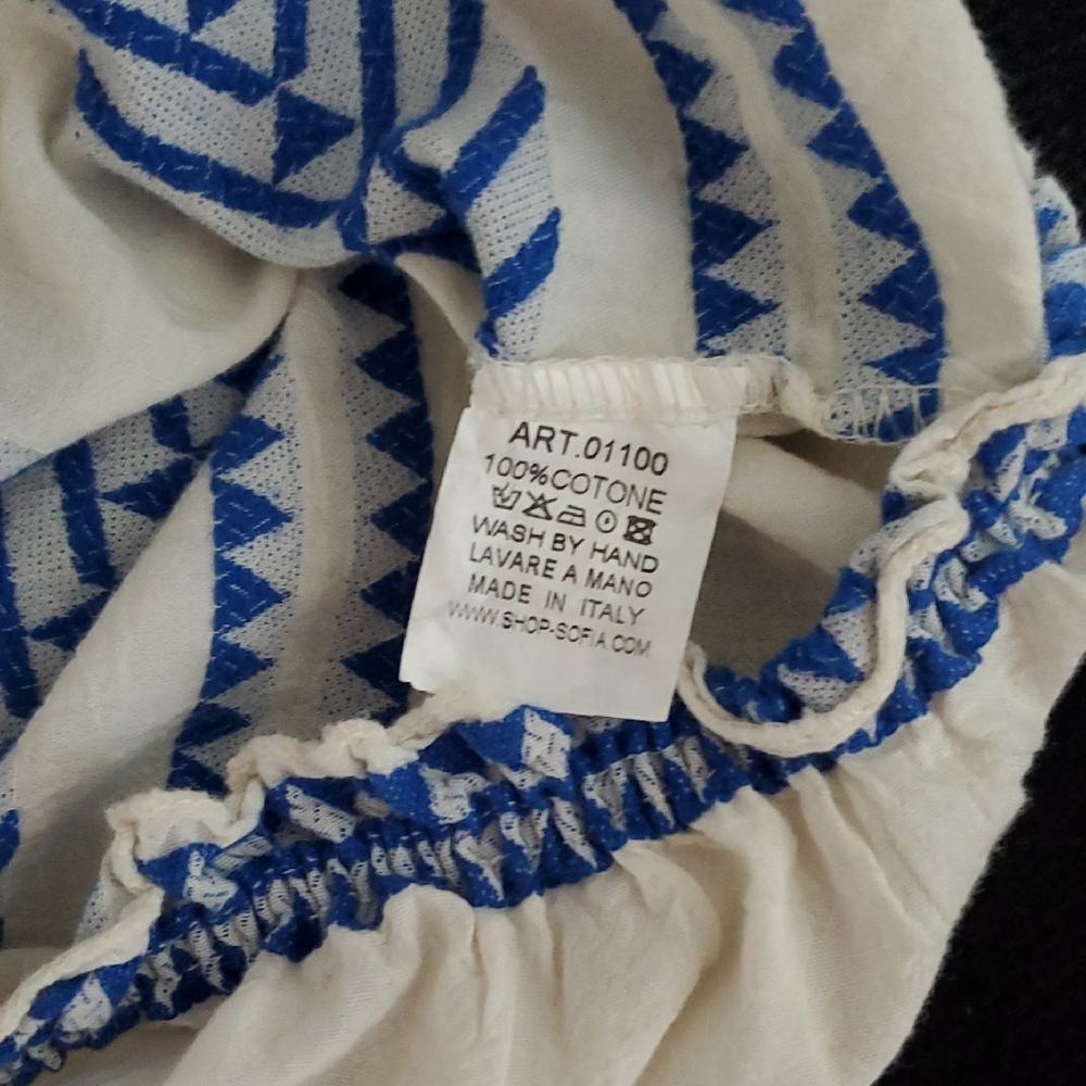 SoFia Made In Italy Cotton Crop Top New - Picture 6 of 9